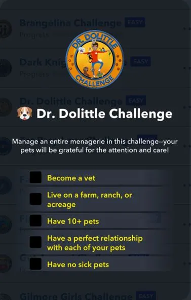 dr. dolittle challenge in bitlife